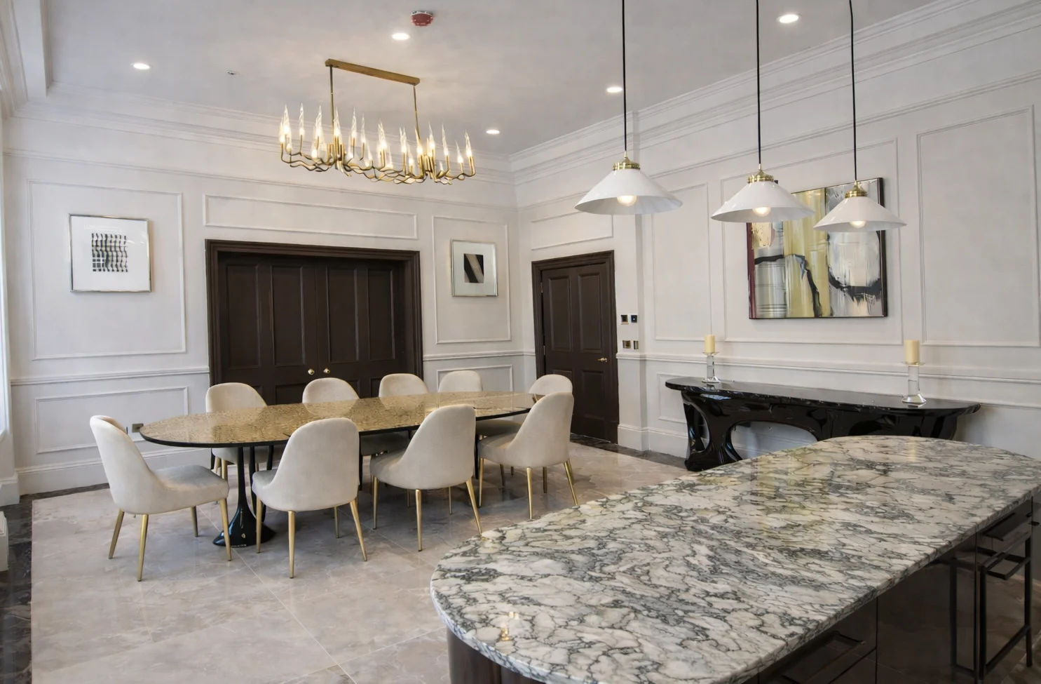 Marylebone residence refurbishment project